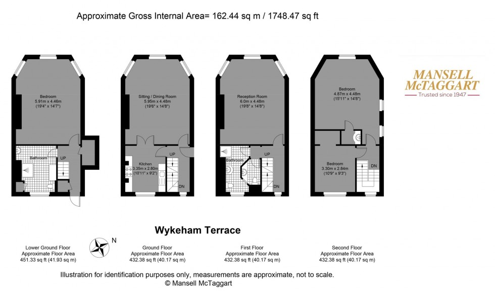 Floorplan for Wykeham Terrace, Brighton, BN1