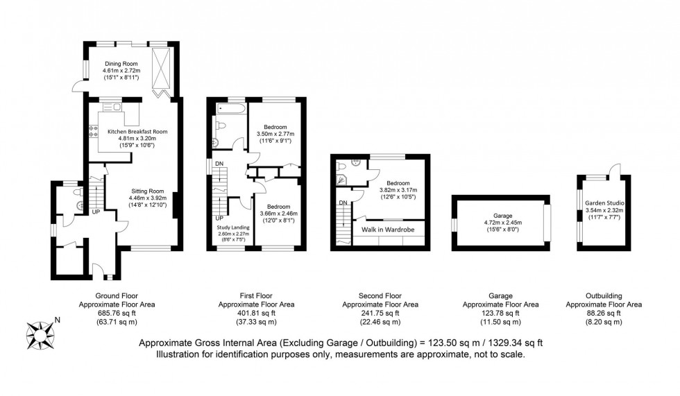 Floorplan for Mill Road, Ringmer, BN8