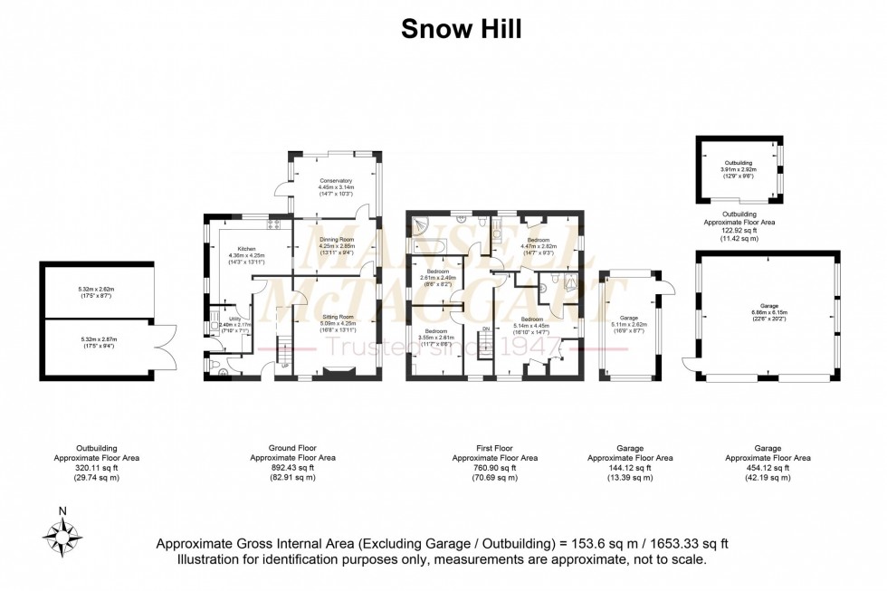 Floorplan for Snow Hill, Crawley Down, RH10