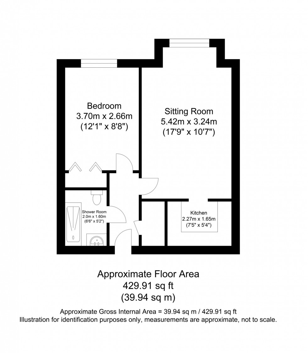 Floorplan for Station Street, Caburn Court Station Street, BN7