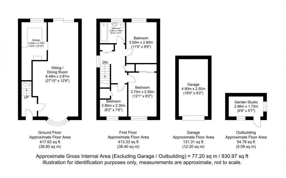 Floorplan for Offham Road, Lewes, BN7
