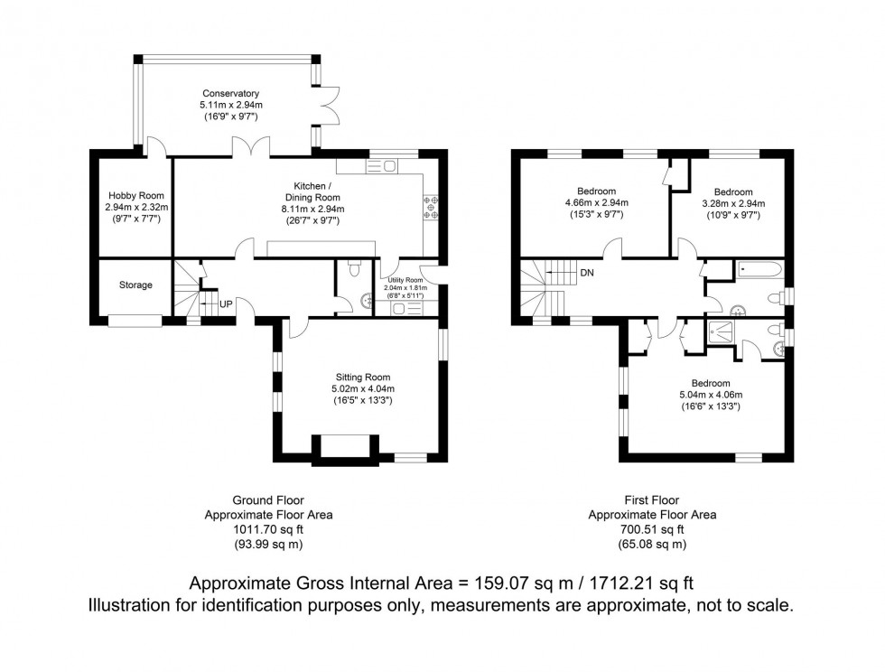 Floorplan for Malthouse Way, Cooksbridge, BN7