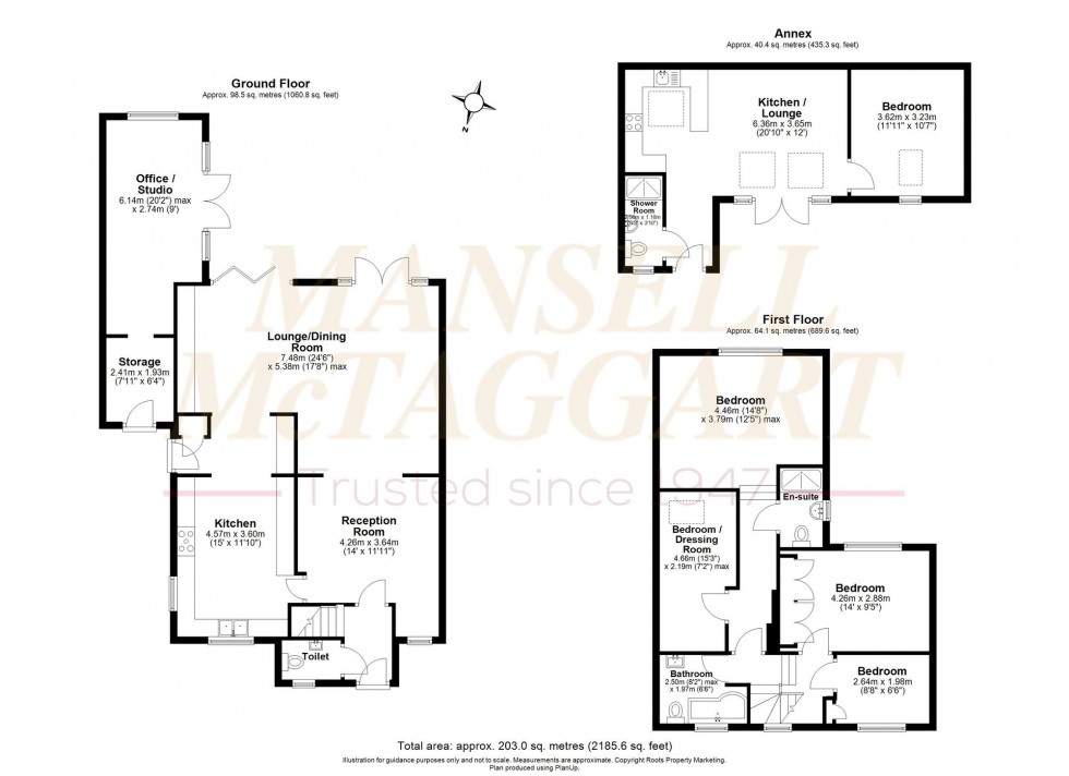 Floorplan for Cricketfield, Newick, BN8