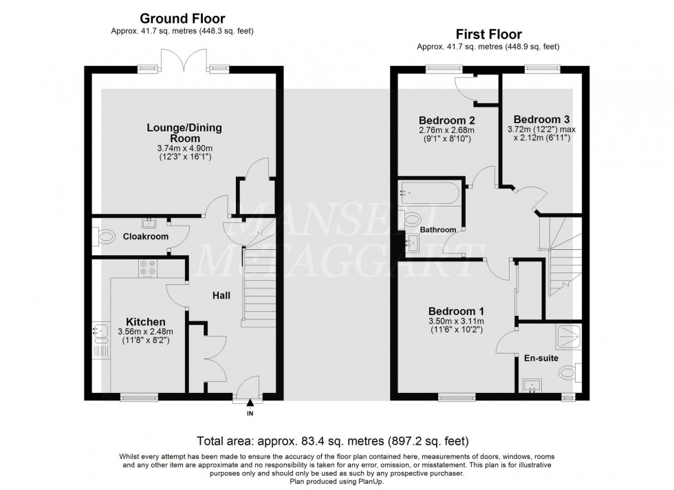 Floorplan for Arnold Place, Copthorne, RH10