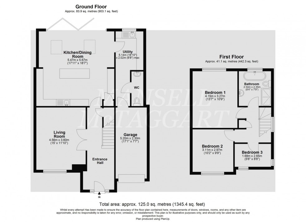 Floorplan for The Meadow, Copthorne, RH10