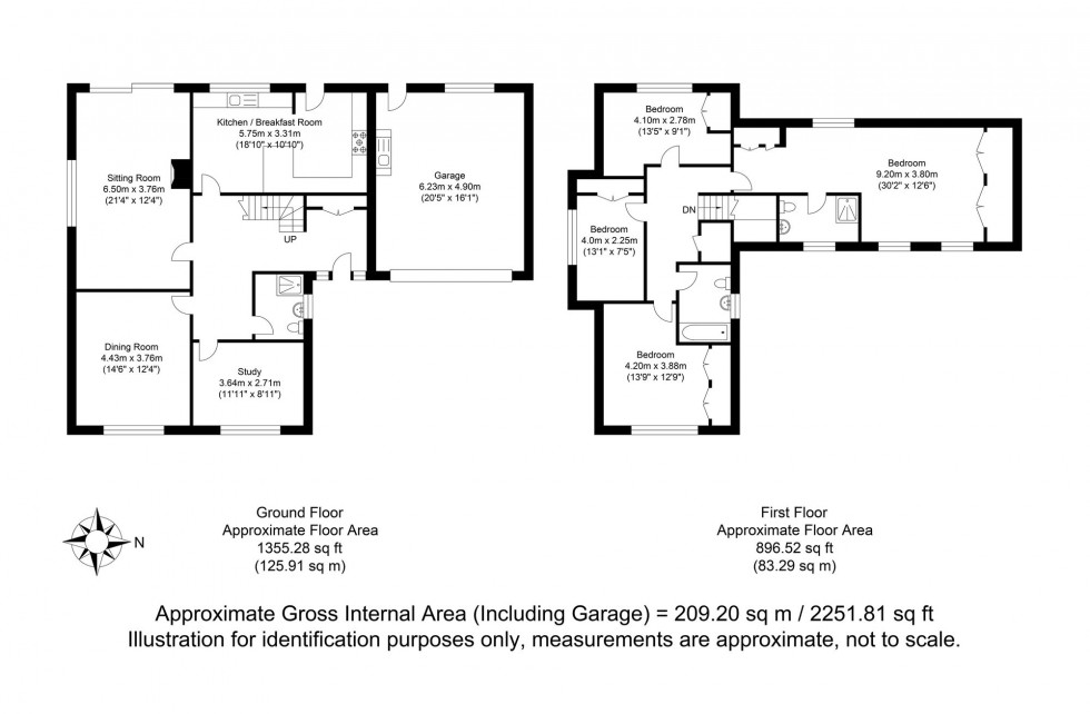 Floorplan for Mount Pleasant, Crowborough, TN6