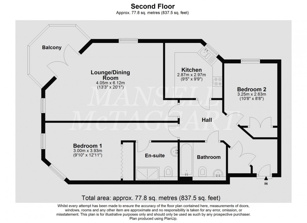 Floorplan for Turners Hill Road, Pound Hill, RH10