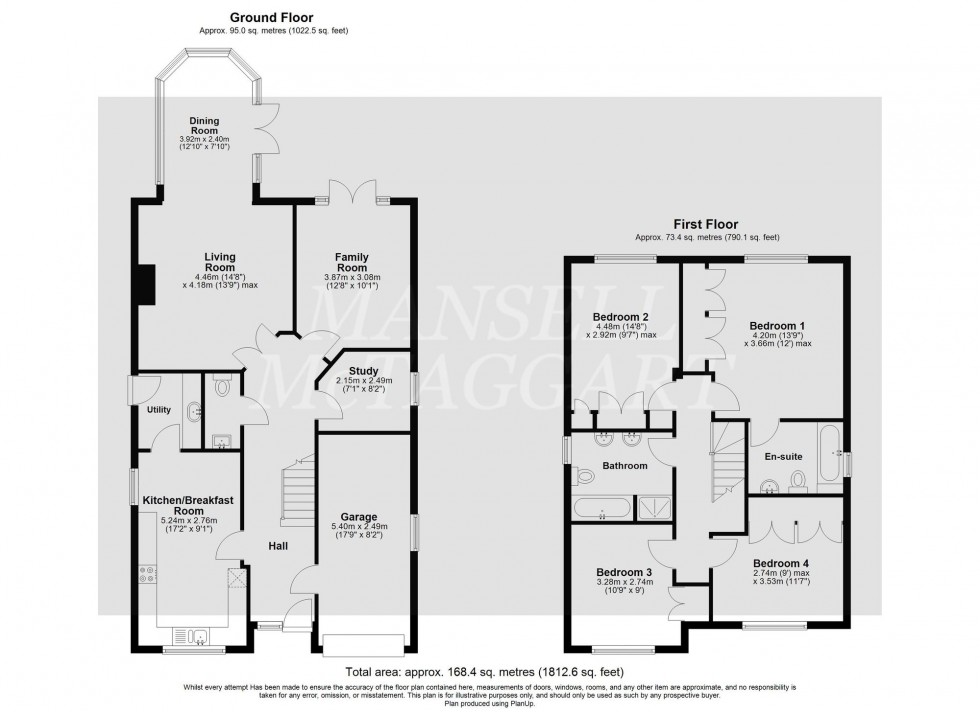 Floorplan for Bowers Place, Crawley Down, RH10