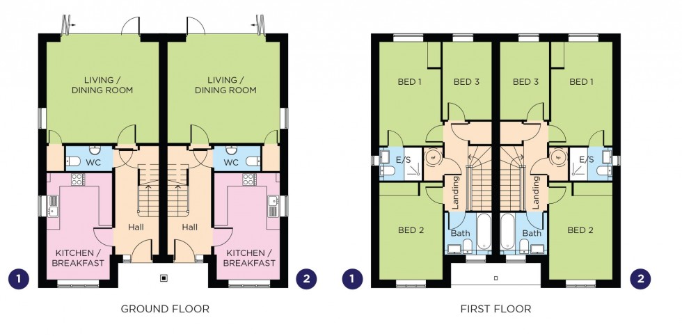 Floorplan for Wheelwrights Place, Turners Hill Road, RH10