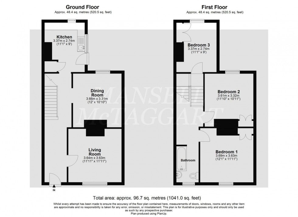 Floorplan for Ifield Road, Crawley, RH11