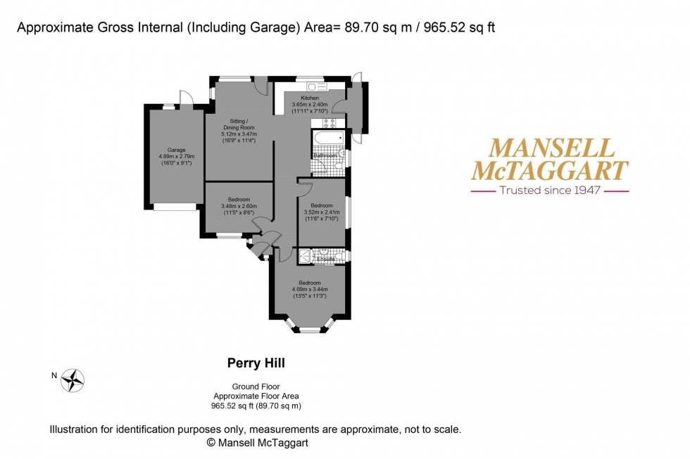 Floorplan for Perry Hill, Saltdean, BN2