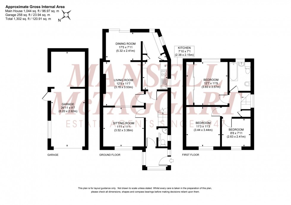 Floorplan for Wingle Tye Road, Burgess Hill, RH15