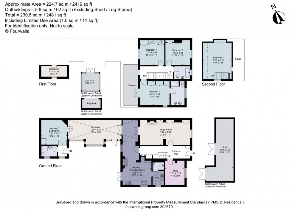 Floorplan for Redbridge Lane, Balcombe, RH17
