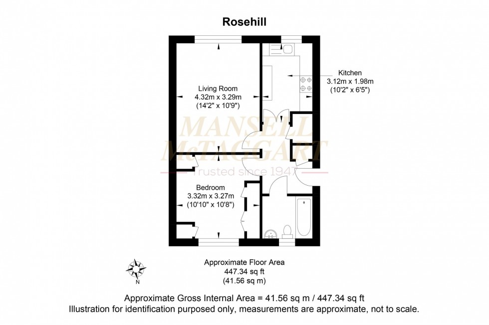Floorplan for Rosehill, Billingshurst, RH14