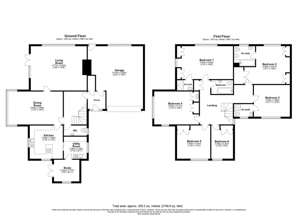 Floorplan for Cobbett Close, Crawley, RH10
