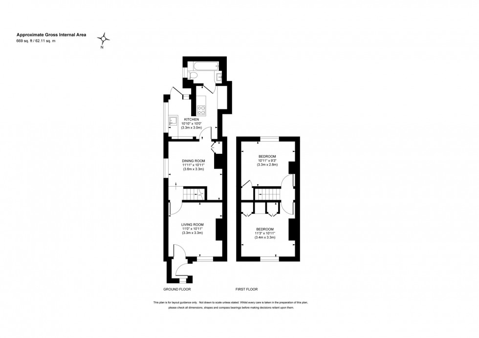 Floorplan for Petlands Gardens, Haywards Heath, RH16