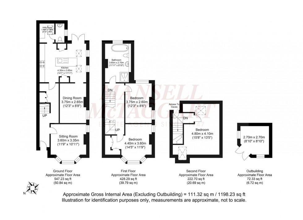Floorplan for New Street, Horsham, RH13