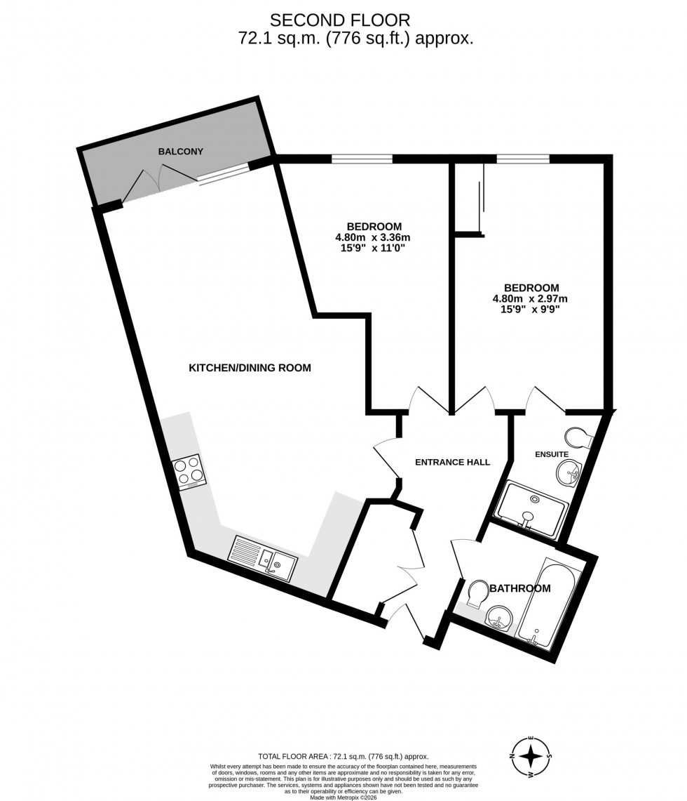Floorplan for Ifield Road, Crawley, RH11