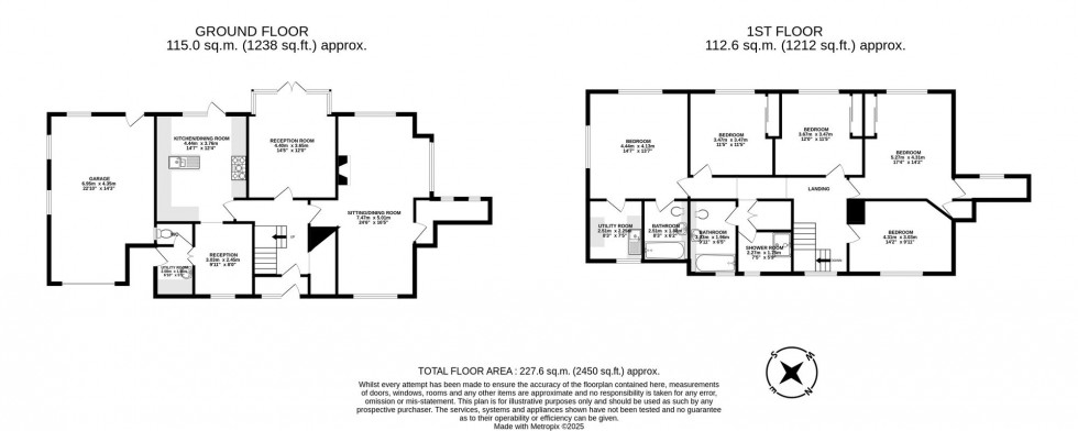 Floorplan for Worsted Lane, East Grinstead, RH19