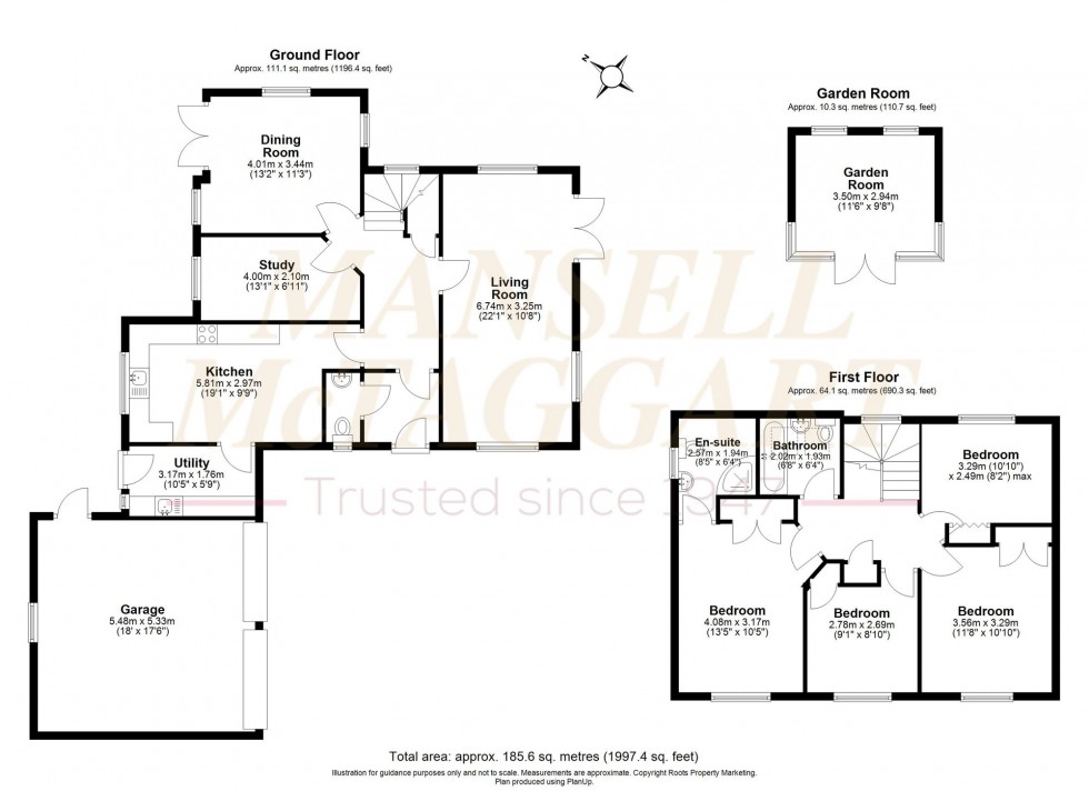 Floorplan for Swan Court, South Chailey, BN8