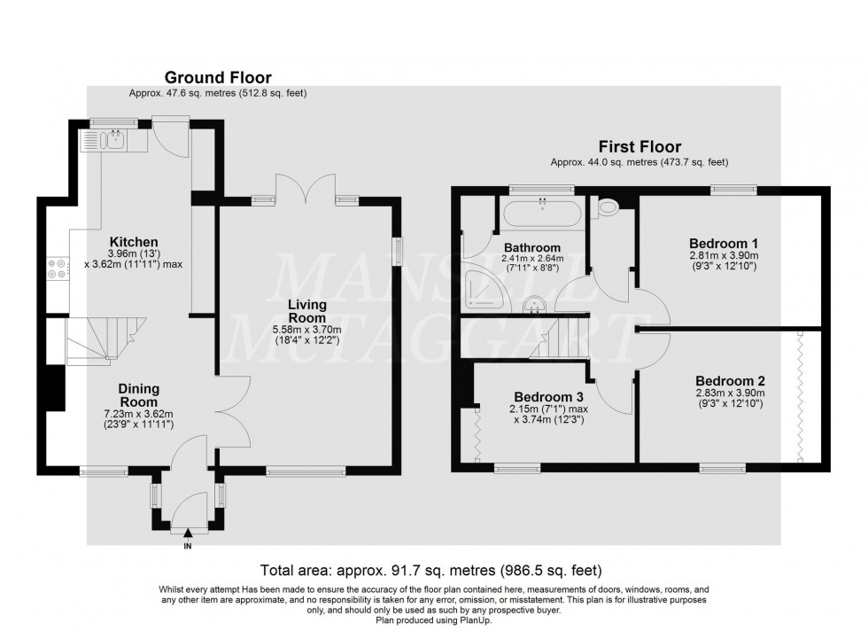 Floorplan for West Street, Dormansland, RH7