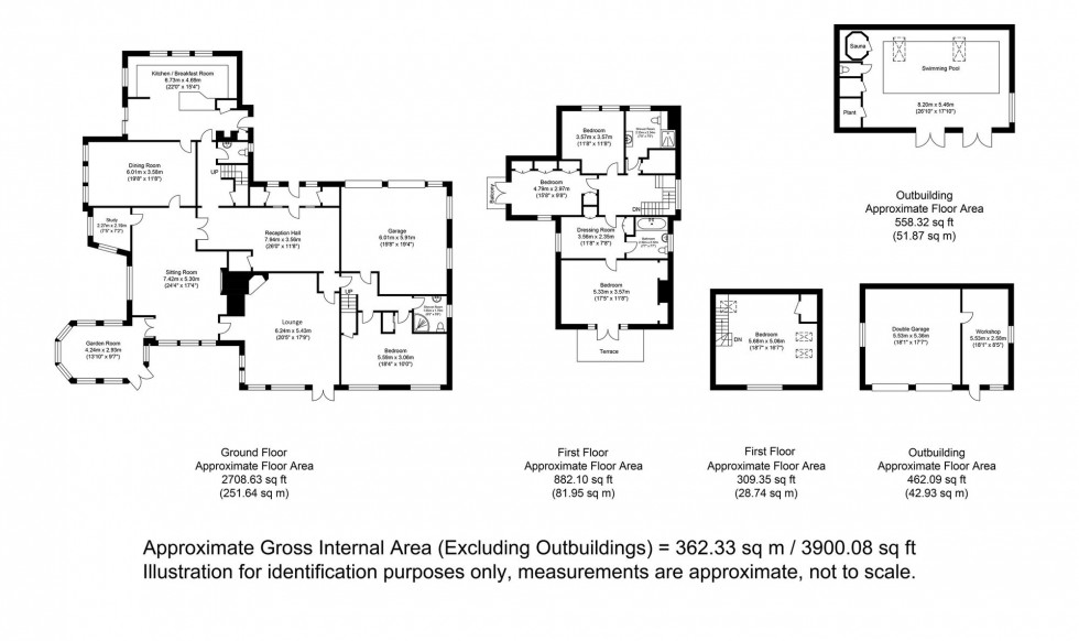 Floorplan for Town Littleworth, Cooksbridge, BN8