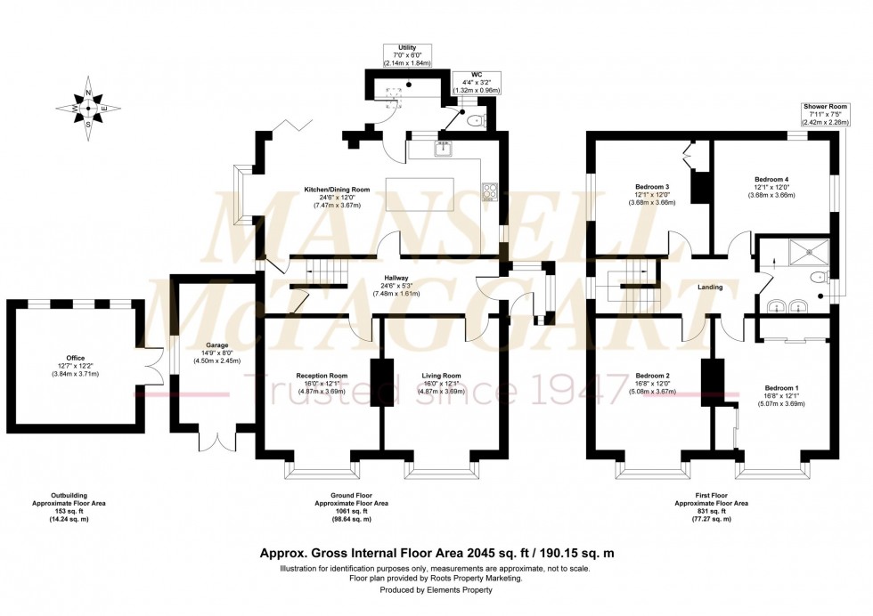 Floorplan for Station Road, North Chailey, BN8