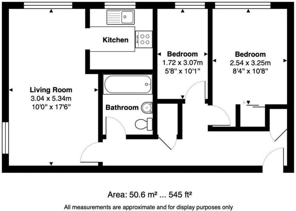 Floorplan for Church Road, Jardine Court Church Road, TN6