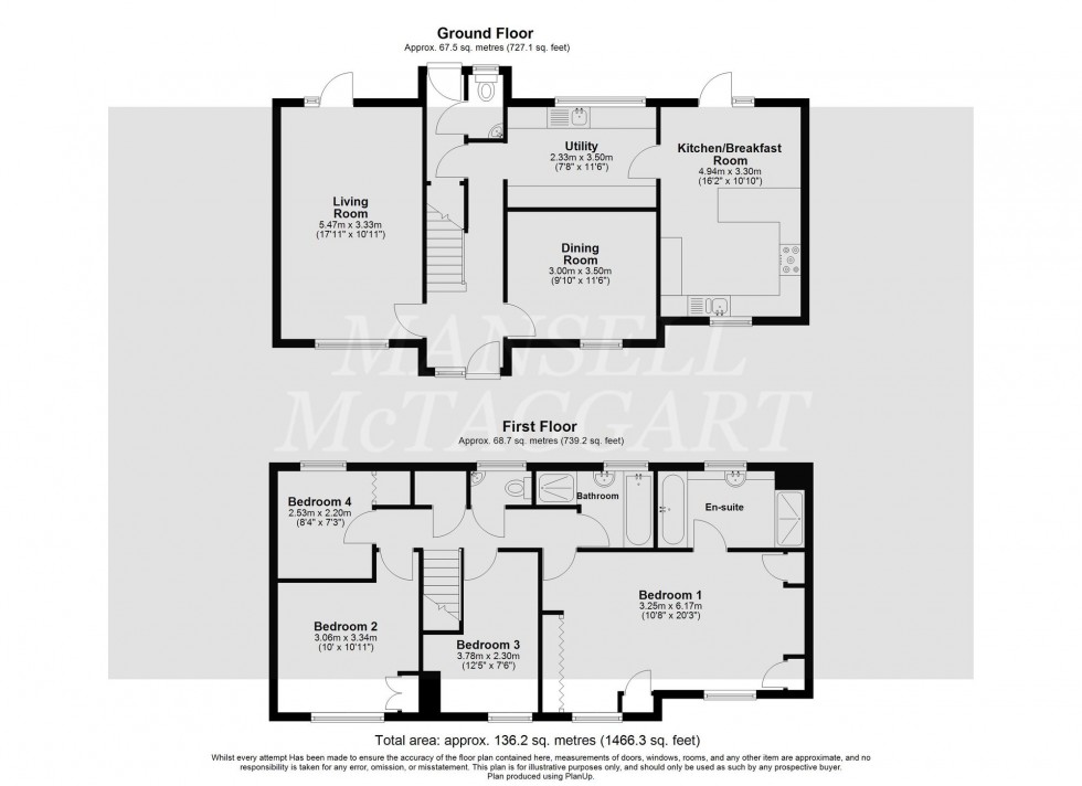 Floorplan for Darleydale, Crawley, RH11