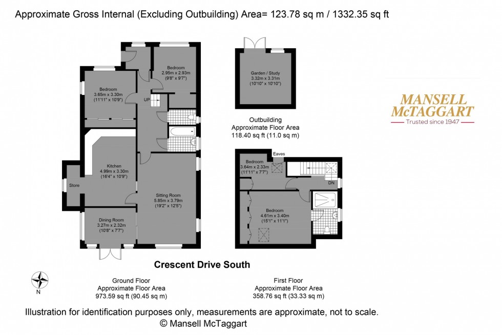 Floorplan for Crescent Drive South, Brighton, BN2