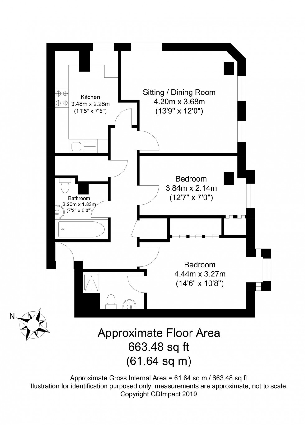 Floorplan for Cantelupe Road, Rudge House Cantelupe Road, RH19