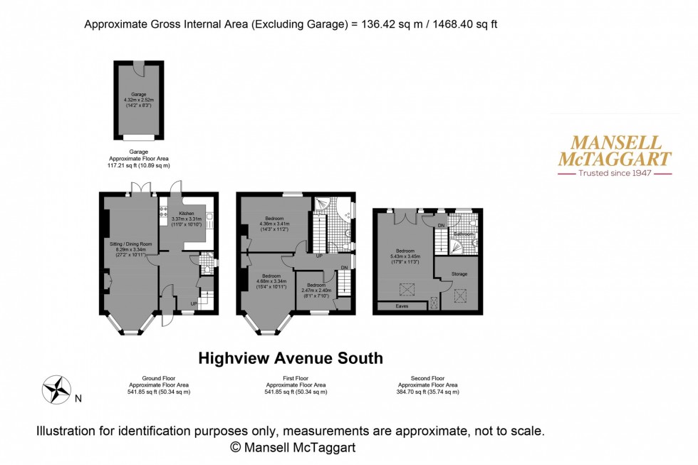 Floorplan for Highview Avenue South, Brighton, BN1