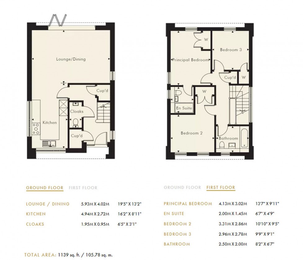 Floorplan for Horsgate Rise, Cuckfield, RH17