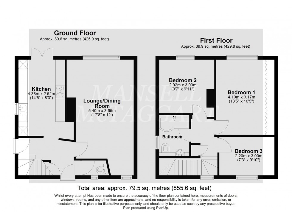 Floorplan for Barn Close, Pease Pottage, RH11
