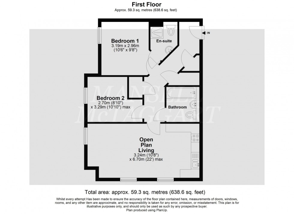 Floorplan for Somerley Drive, Crawley, RH10