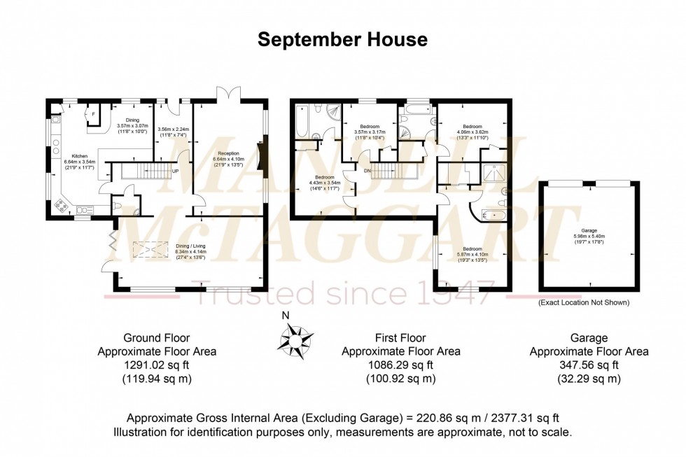 Floorplan for The Drive, Ifold, RH14