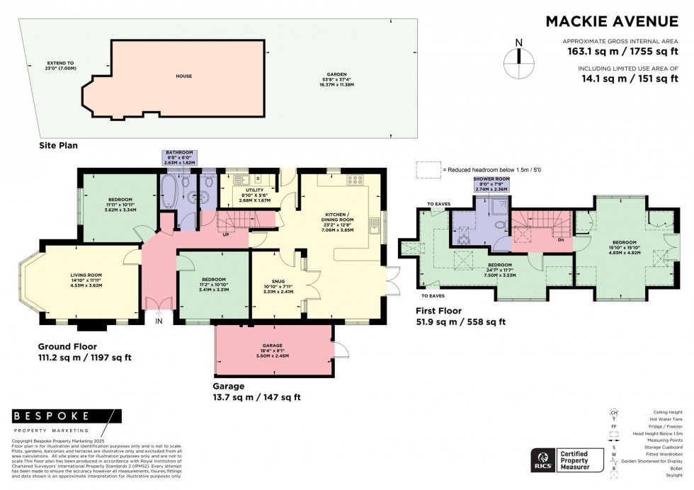 Floorplan for Mackie Avenue, Hassocks, BN6