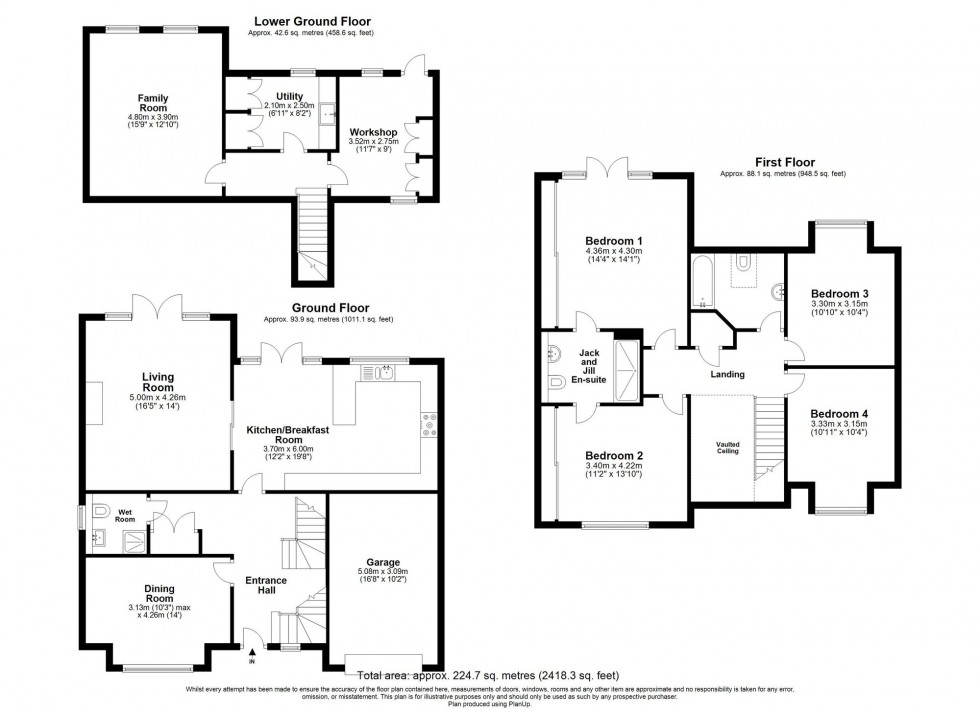 Floorplan for West Lane, East Grinstead, RH19