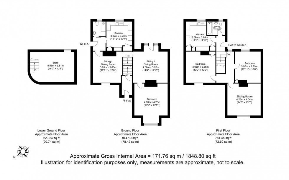 Floorplan for Lewes Road, Ringmer, BN8