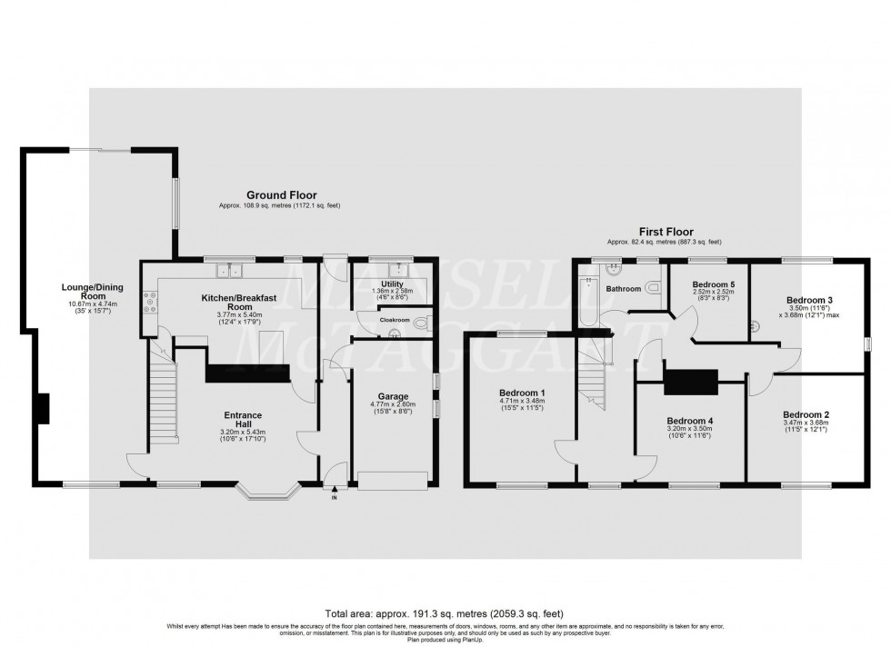 Floorplan for Three Bridges Road, Crawley, RH10