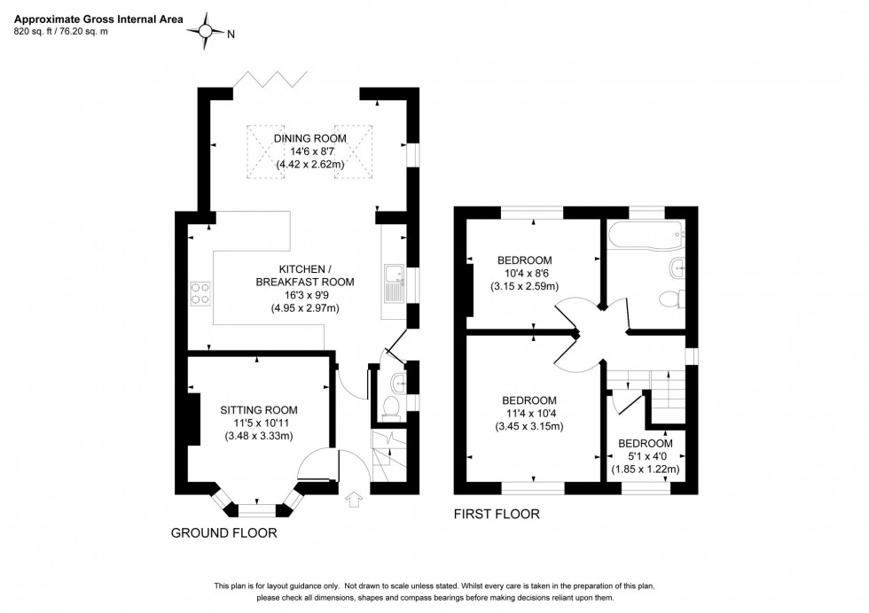 Floorplan for North Road, Haywards Heath, RH16