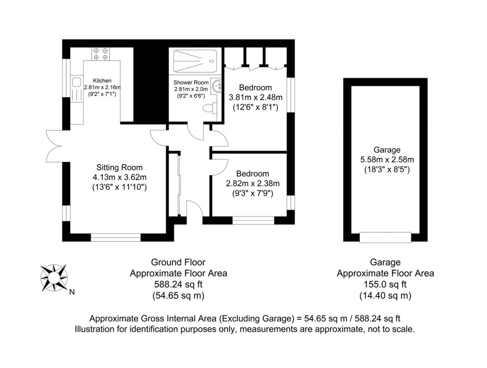 Floorplan for Station Road, Plumpton Green, BN7
