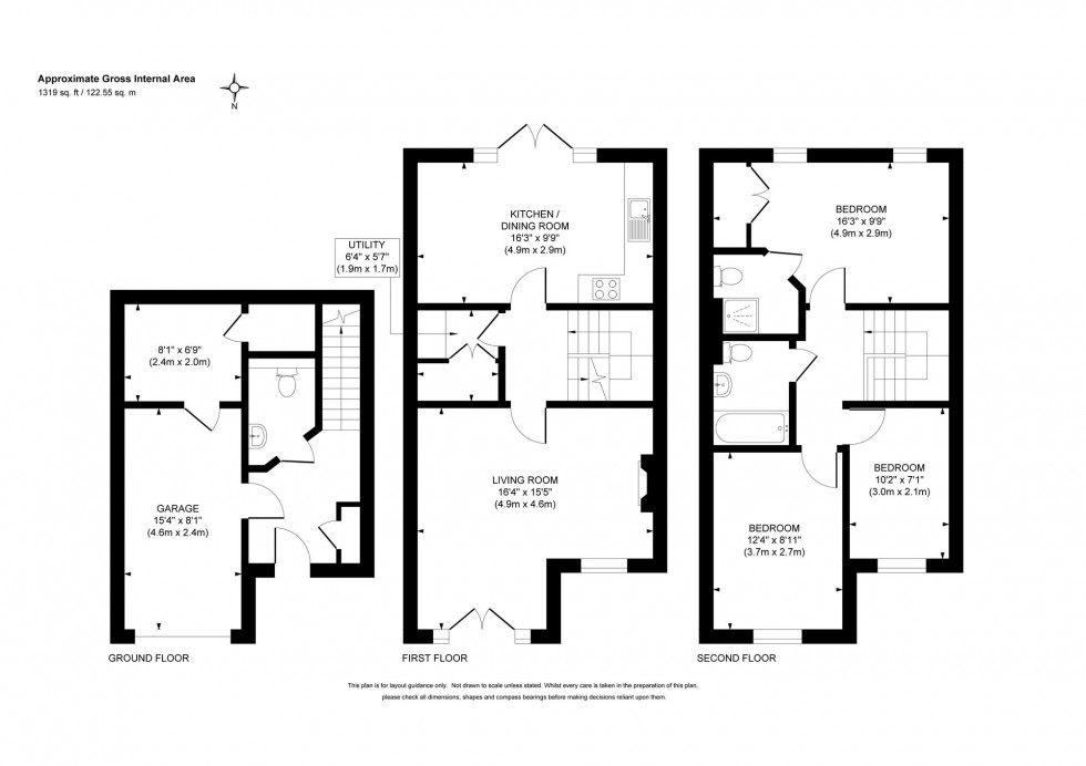 Floorplan for Highbank, Haywards Heath, RH16