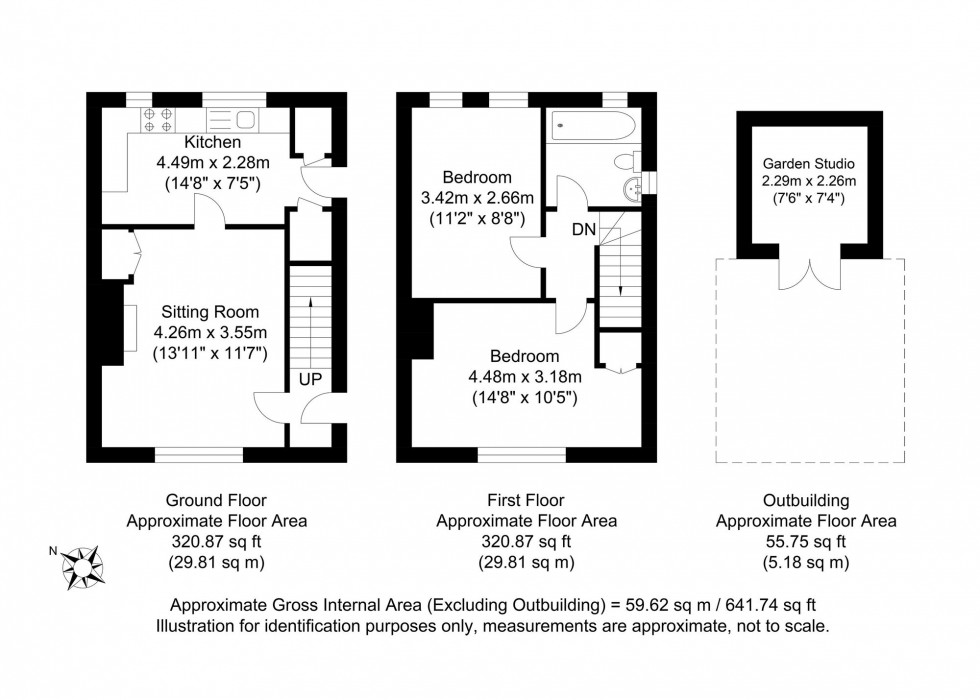 Floorplan for Pellbrook Road, Lewes, BN7