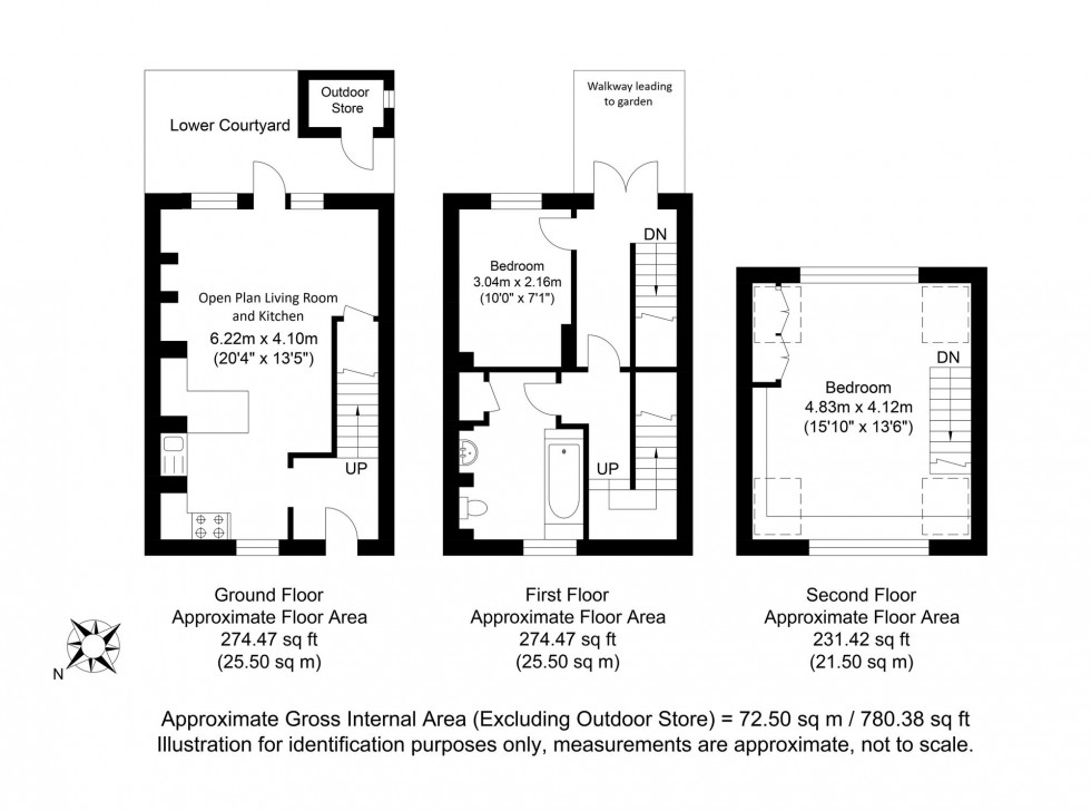 Floorplan for Paddock Road, Lewes, BN7