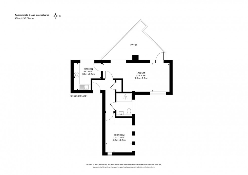 Floorplan for Syresham Gardens, The Priory Syresham Gardens, RH16
