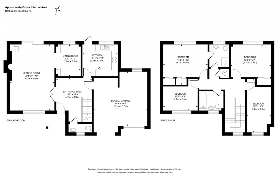 Floorplan for Costells Edge, Scaynes Hill, RH17