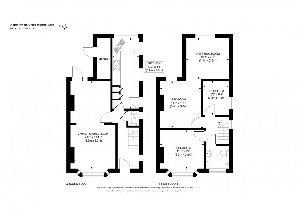 Floorplan for Allen Road, Haywards Heath, RH16