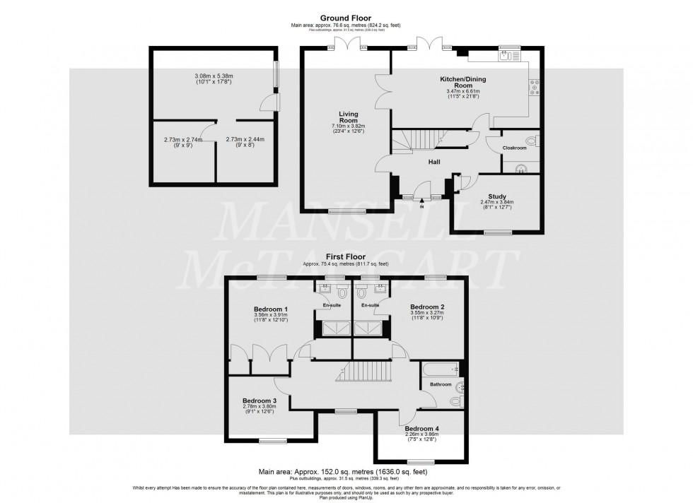 Floorplan for Gibby Road, Copthorne, RH10