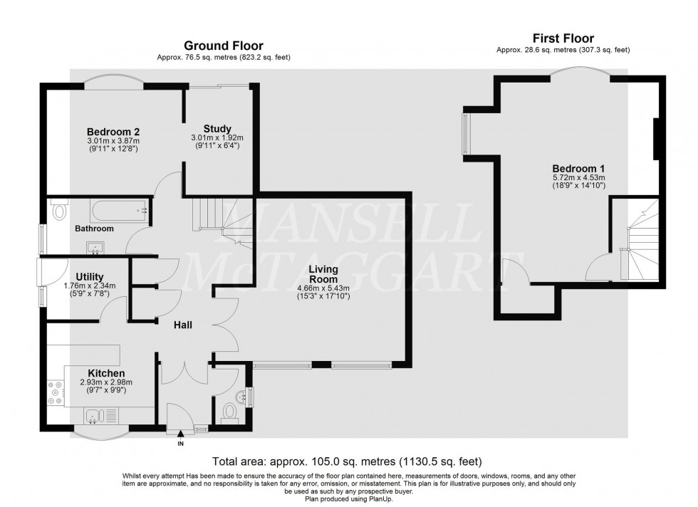 Floorplan for Highgate Road, Forest Row, RH18